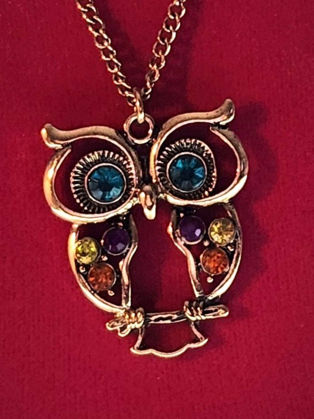 Adorable owl pendant necklace NEW